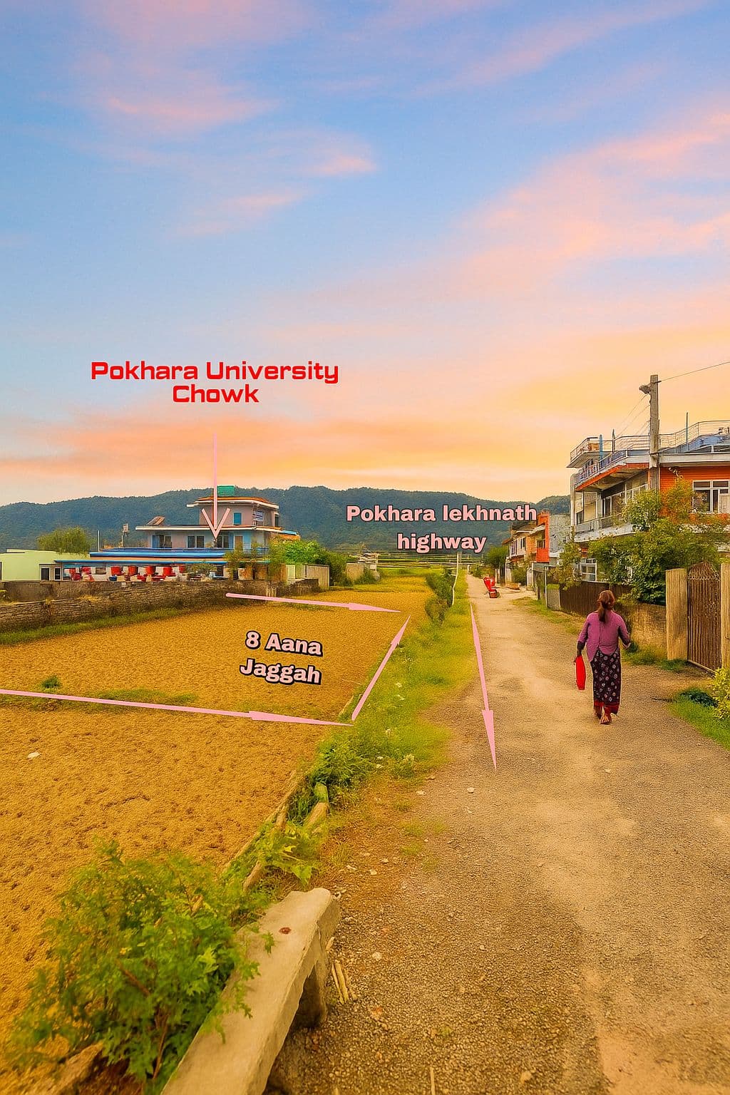 Land for sale in Lekhnath